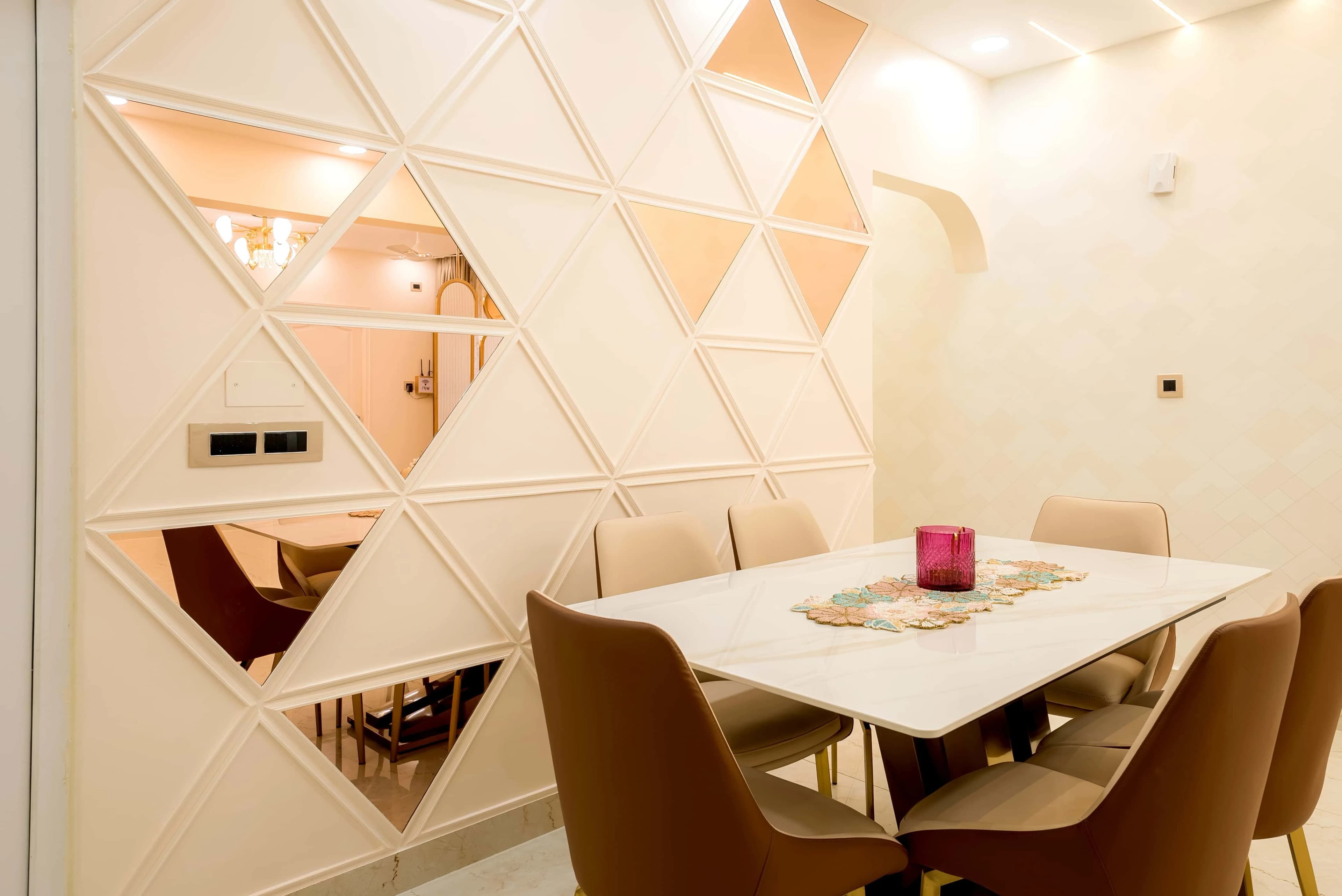 Living, dining and prayer interior view 7
