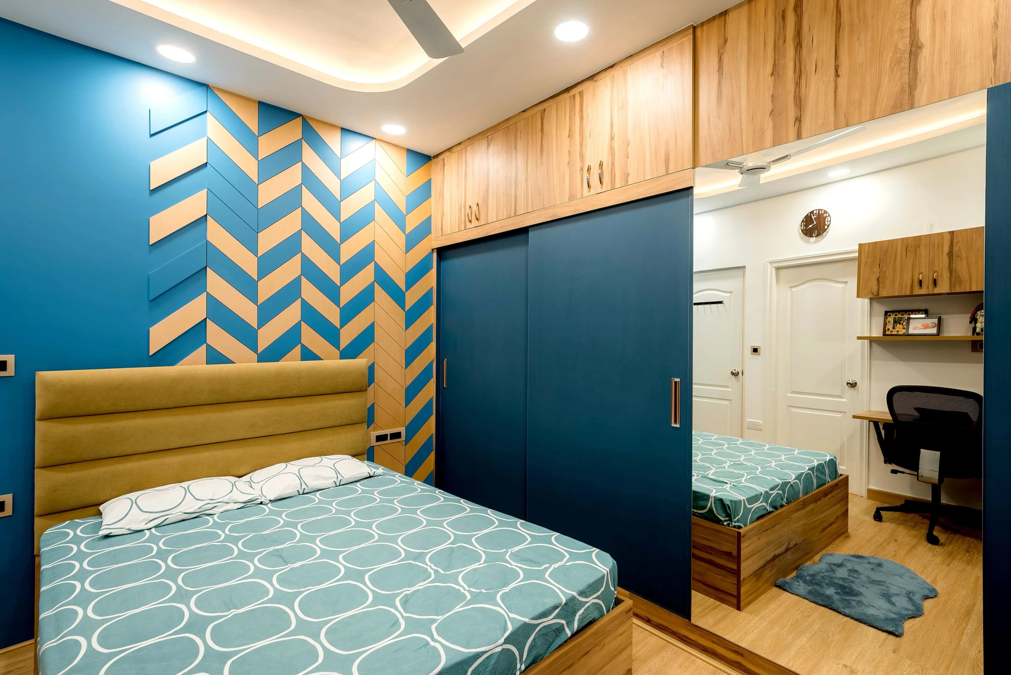 Primary bedroom interior view 2