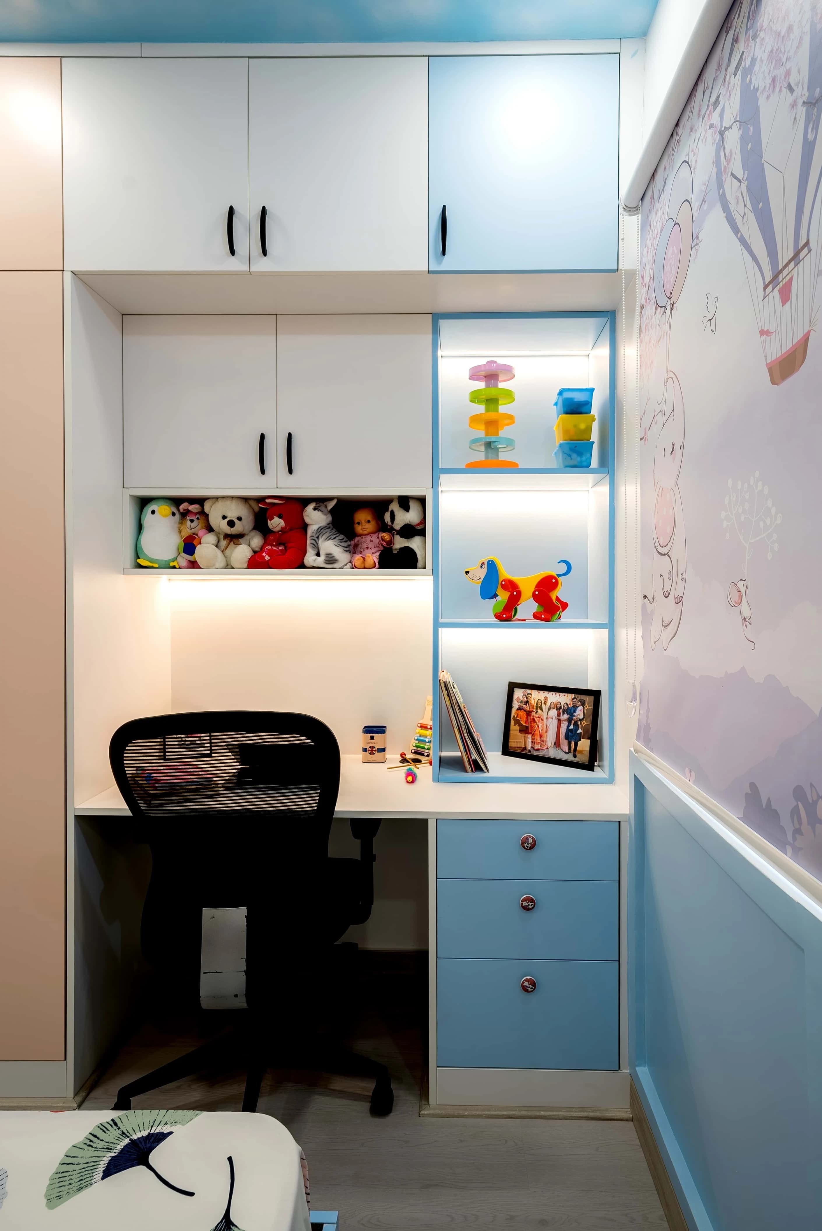 Children's bedroom interior view 5