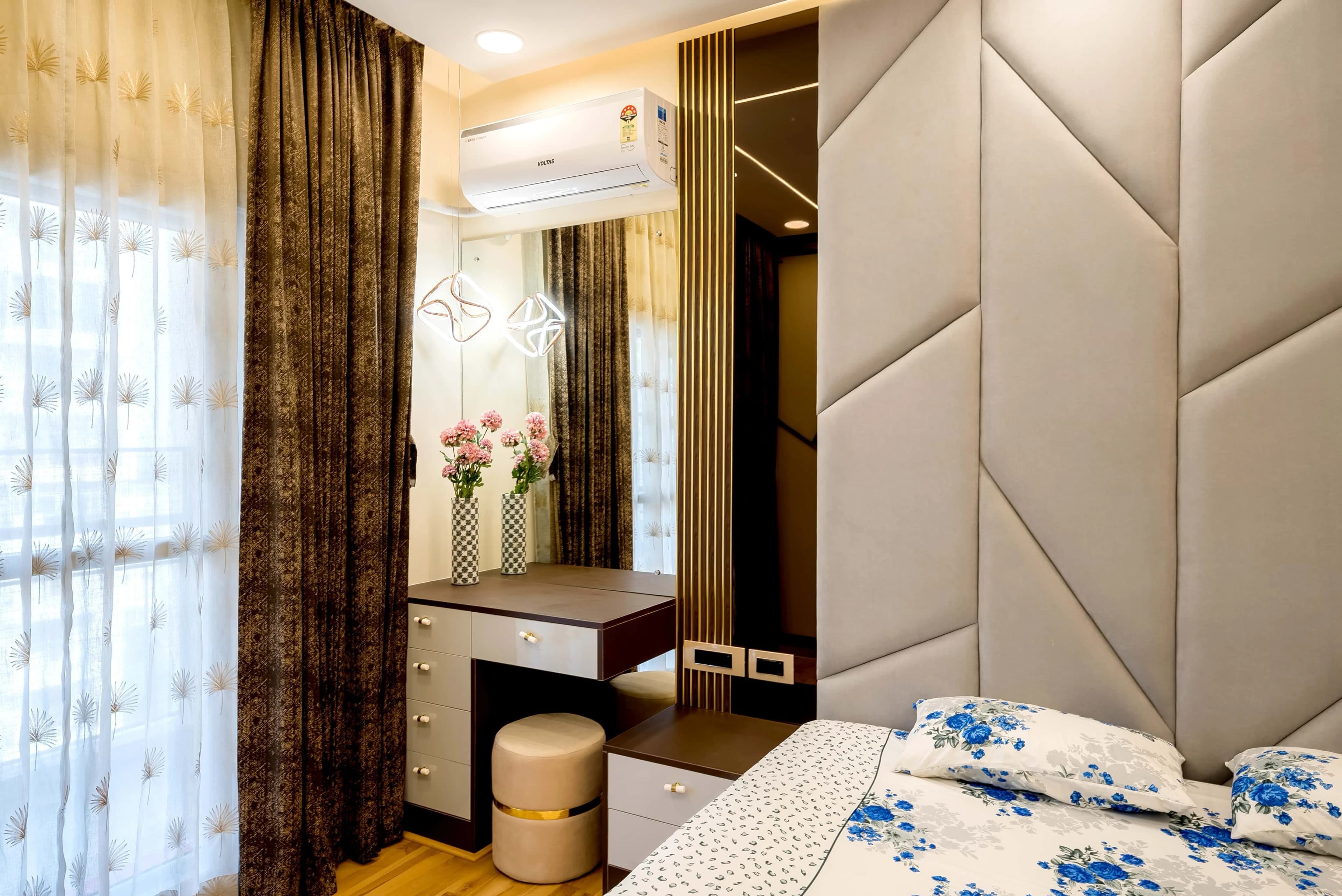 Guest bedroom interior view 1