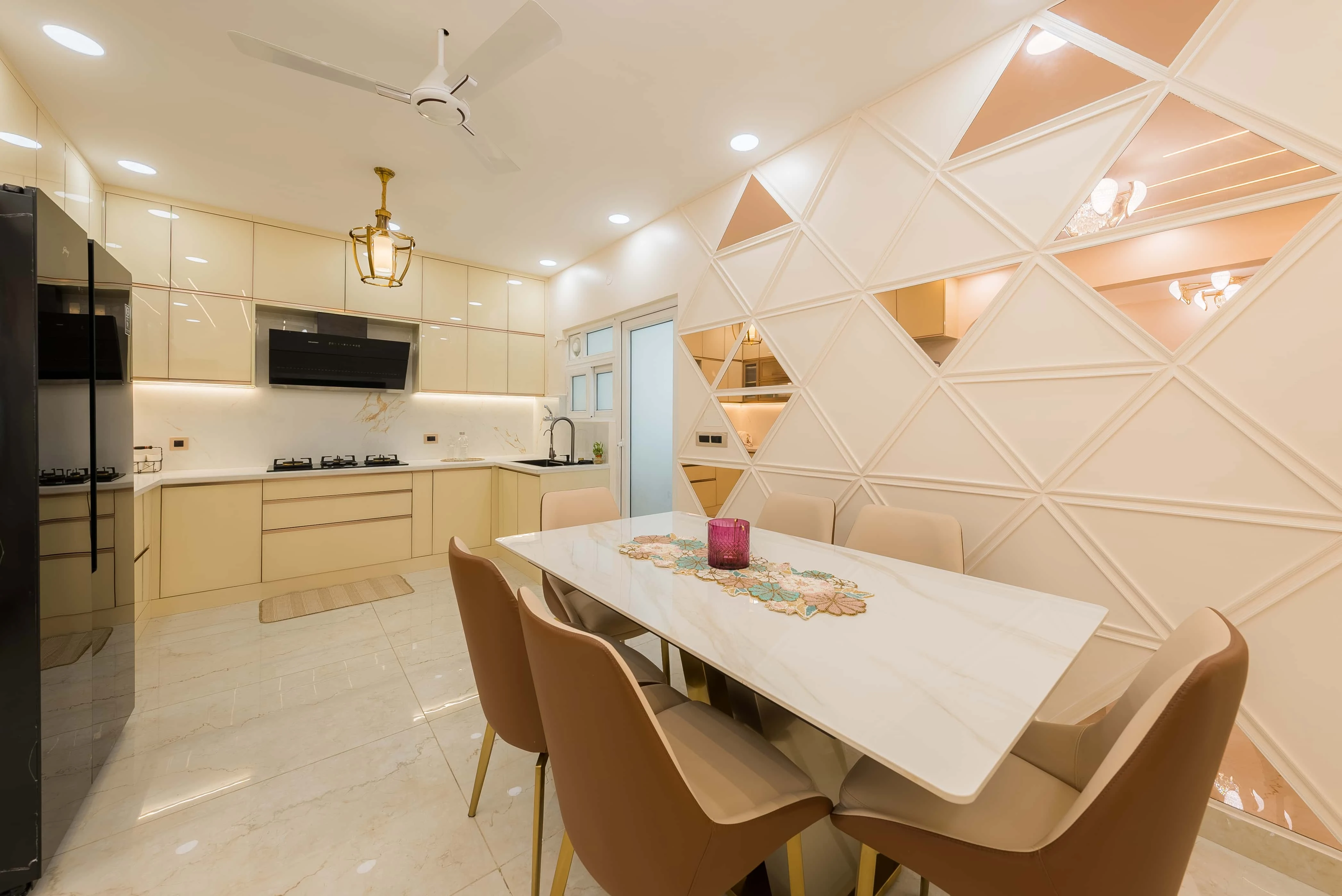 Living, dining and prayer interior view 6