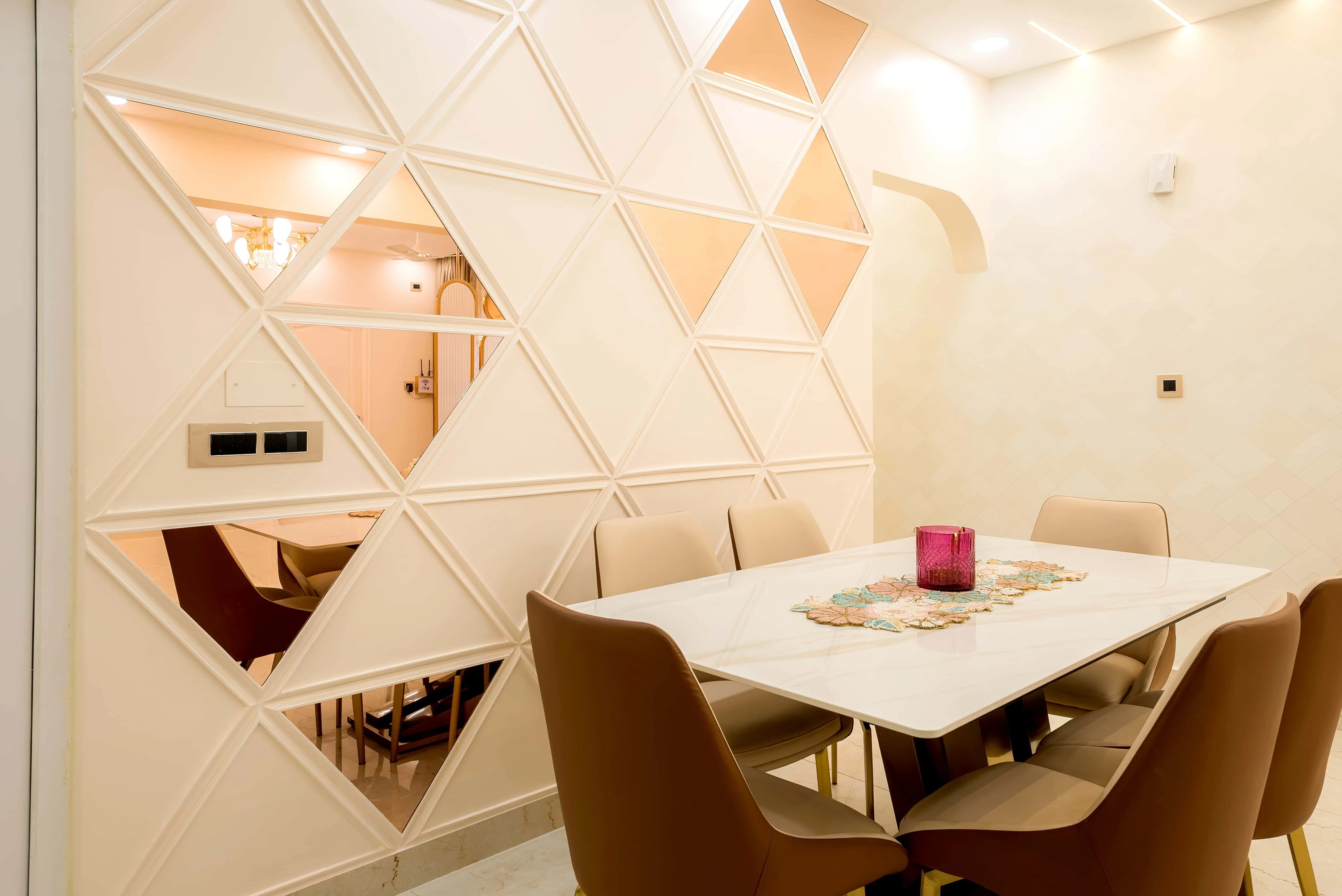 Living, dining and prayer interior view 7
