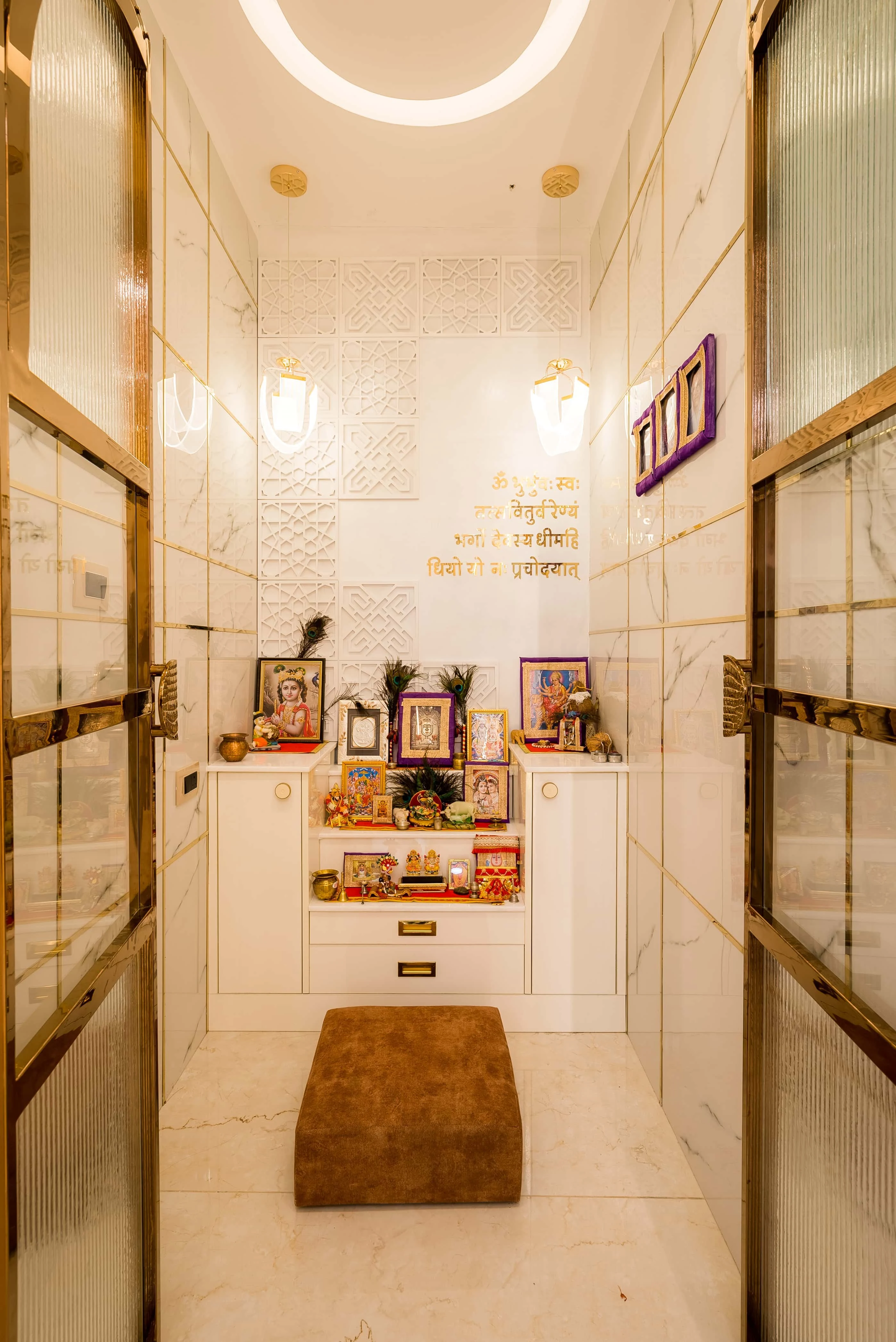Living, dining and prayer interior view 10