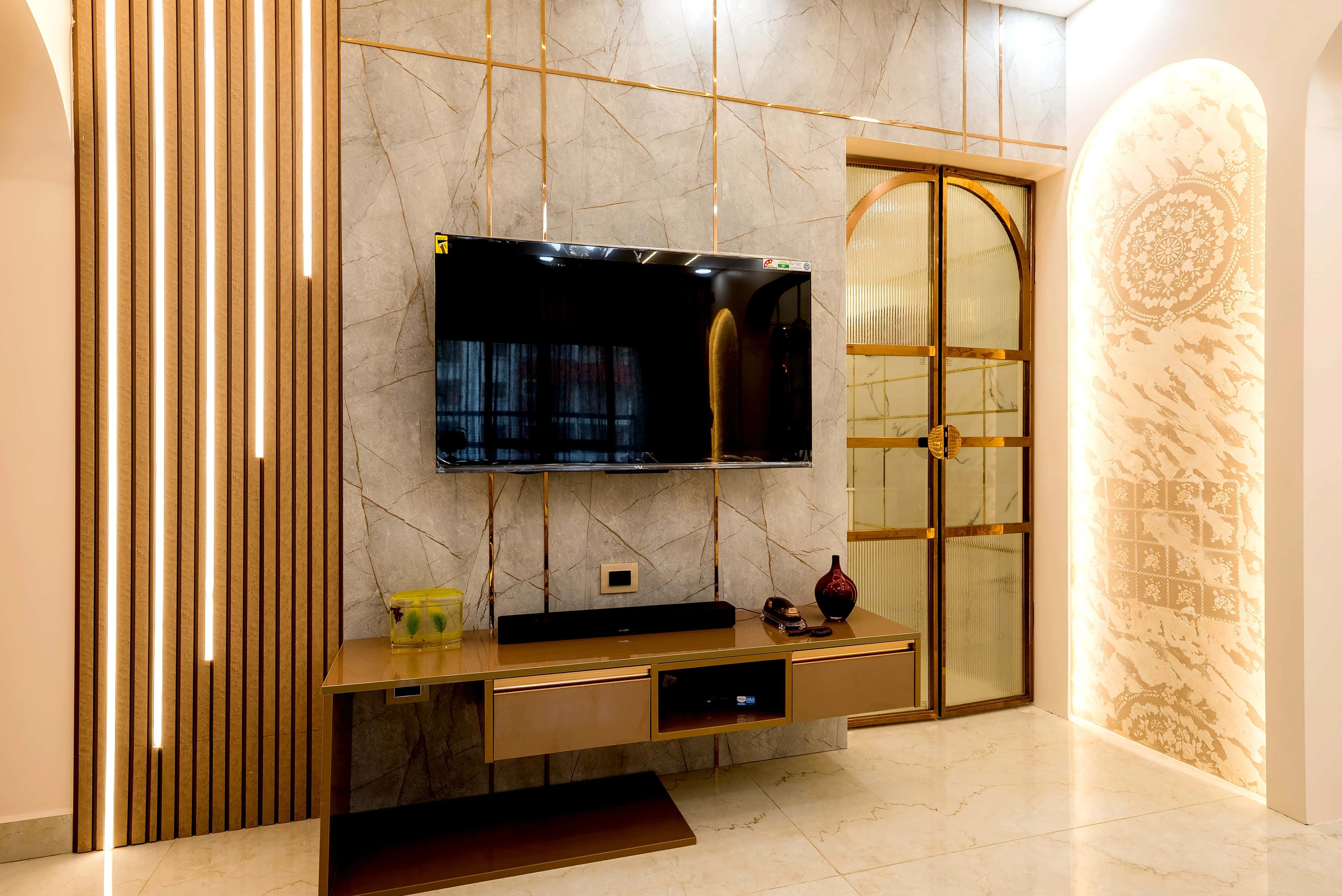 Living, dining and prayer interior view 13