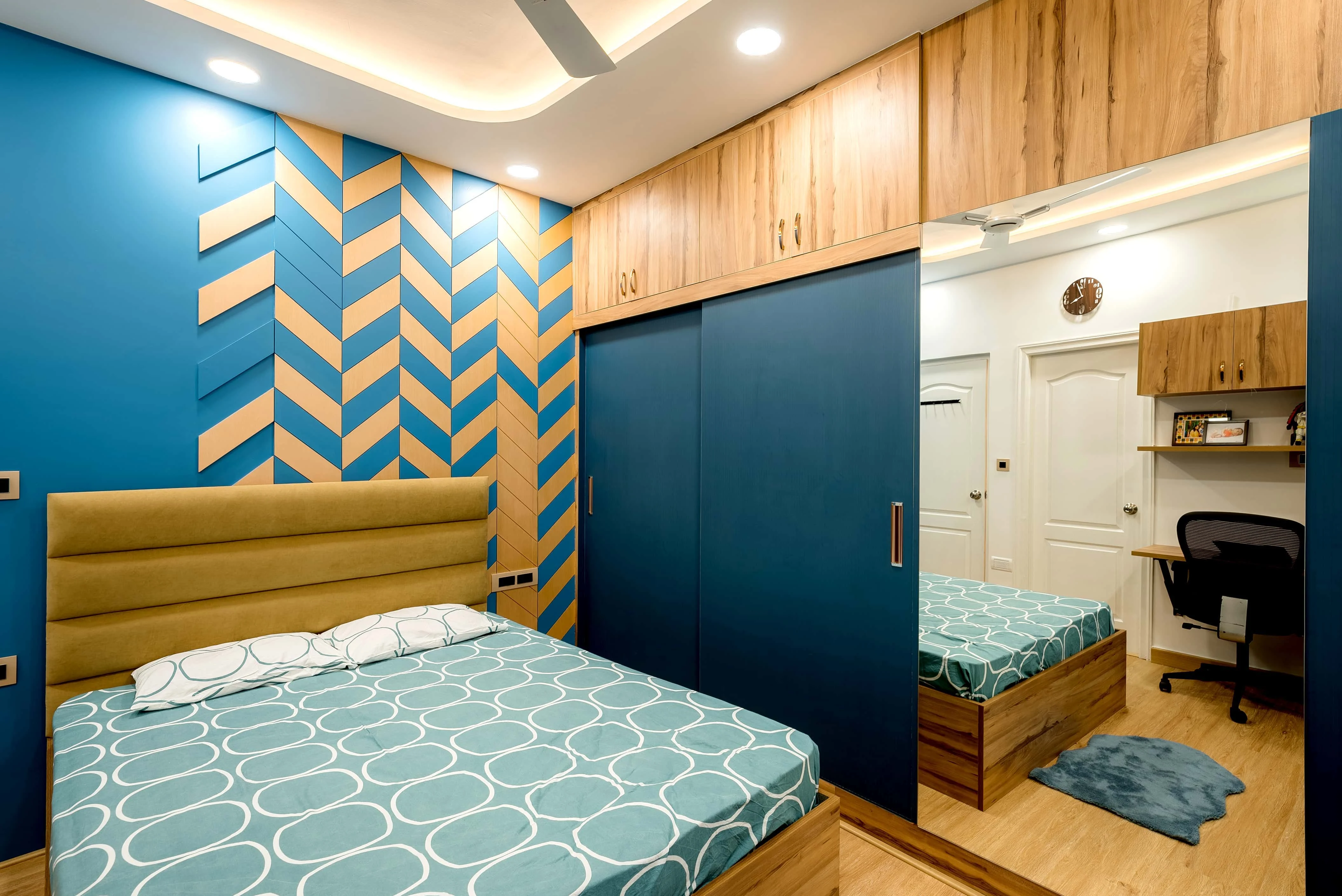 Primary bedroom interior view 2