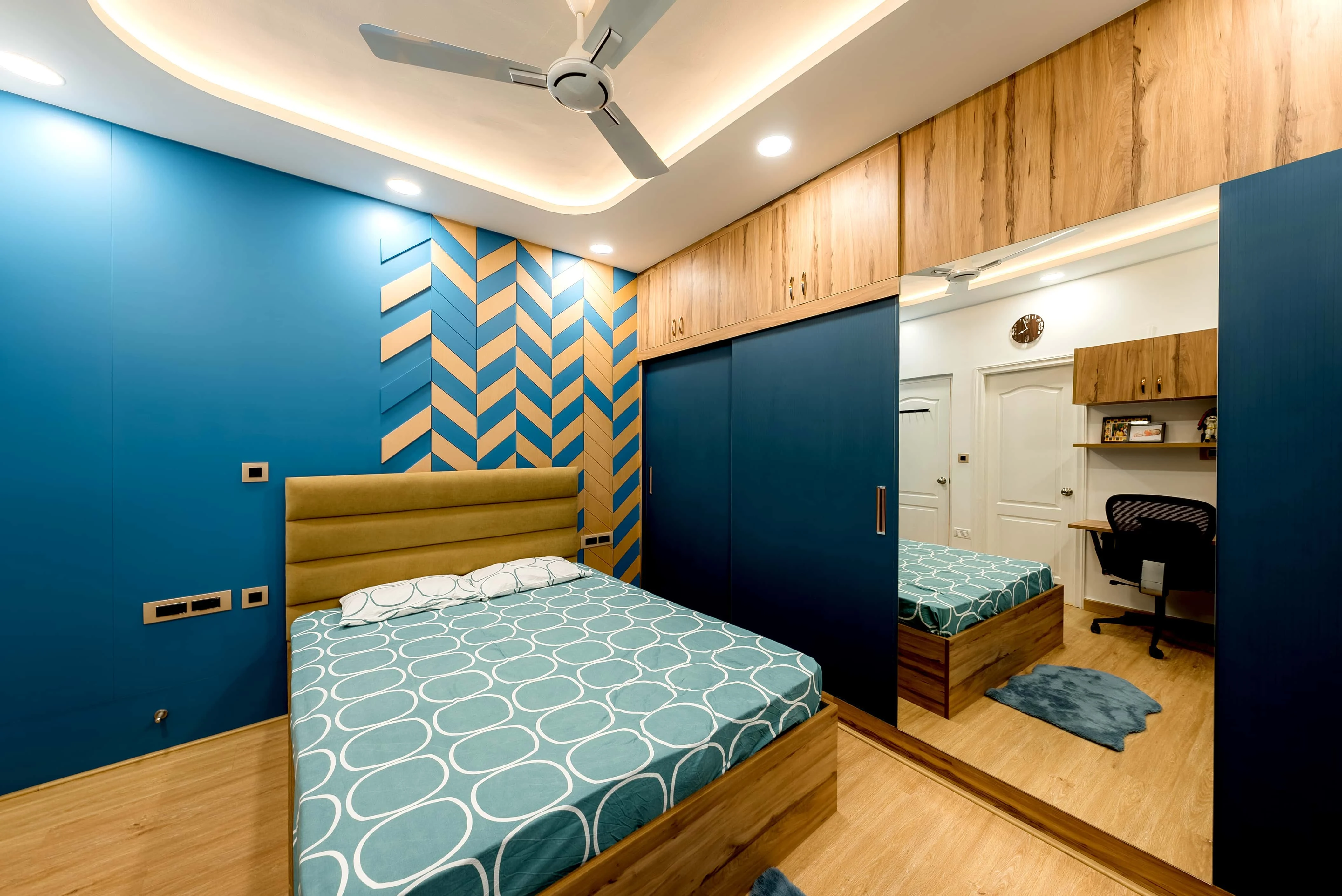 Primary bedroom interior view 4