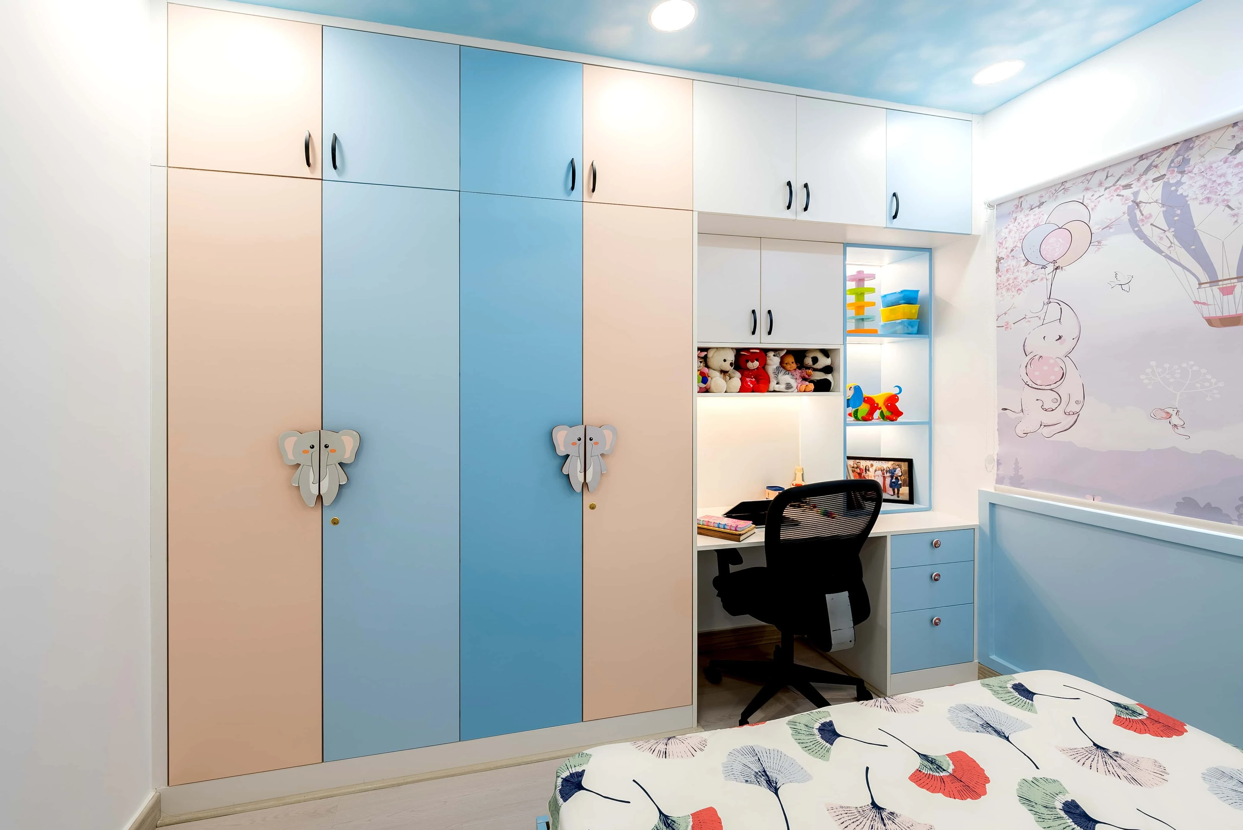 Children's bedroom interior view 2